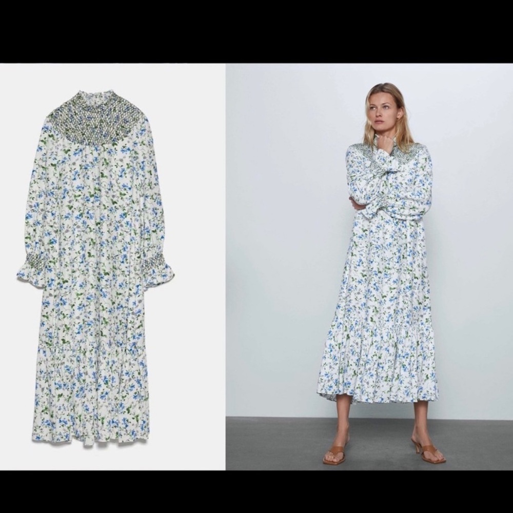 Zara Printed Rustic Dress